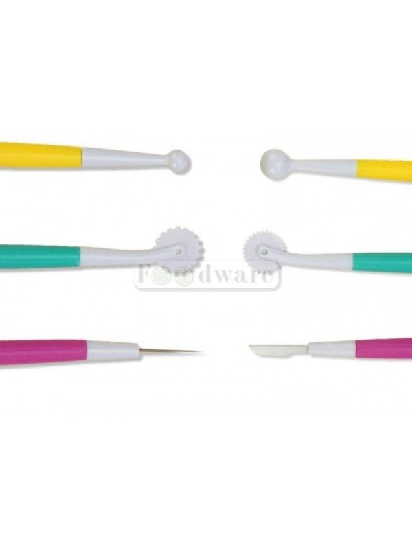Herramientas Para Principiantes Fondant o Gumpaste 3 pzs