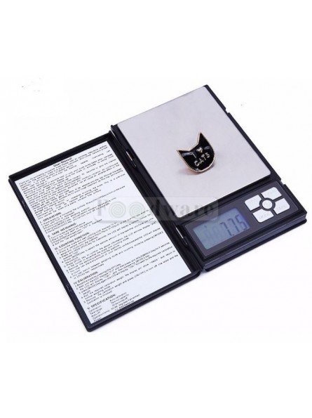 Báscula Gramera Digital De Precisión 500 grms Cuaderno Báscula Gramera Digital De Precisión 500 grms Cuaderno