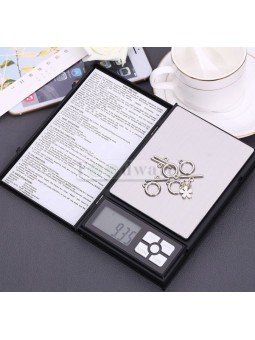 Báscula Gramera Digital De Precisión 500 grms Cuaderno