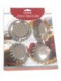 Mini Tartaletas De Lámina 8 pzs Ø Aprox. 8 cm