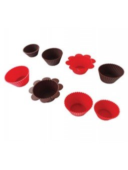 Capacillos De Silicón Para Mantecadas 8 Pzs