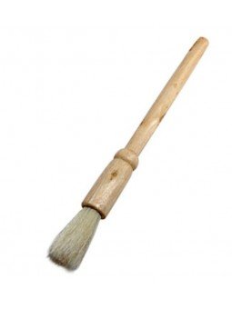 Brocha Repostera Redonda Con Cerdas Naturales Ø3cm