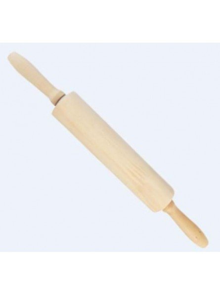 Mini Rodillo de Madera Con Agarraderas 16 cm