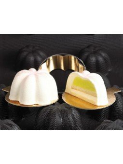 Molde Flexipan Charlotte 8 Cavidades 30x40cm Diámetro 7.8cm