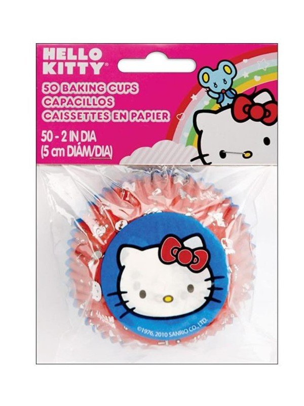 Capacillo Hello Kitty 50 pzs Tamaño Standard