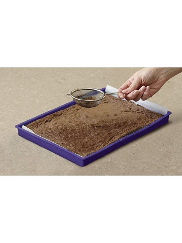 Molde De Silicón Para Pastel Relleno Wilton 23x33x2.5cm Swiss Roll Pan