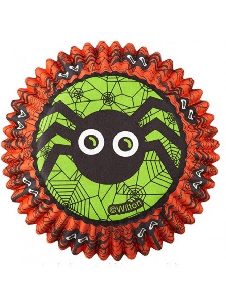 Capacillos + Palillos Halloween Wilton 48 pzs Tamaño Standard