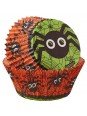Capacillos + Palillos Halloween Wilton 48 pzs Tamaño Standard