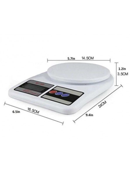 Báscula Digital Gramera De Cocina 0-7000 grms 7 kgs