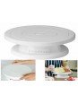 Base Para Pastel Giratoria De Plástico 28 cm