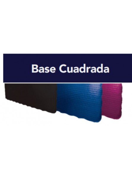 Bases para Pastel de Cartón Doble Corrugado Cuadrada 26x26 cm Juego de 5 pzs