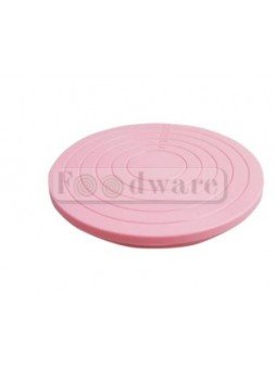 Base De Plástico Color Rosa Para Galletas