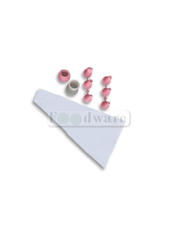 Set Decorativo De Plástico Duyas Mangas Y Acoplador 9 Pzs Set Decorativo De Plástico Duyas Mangas Y Acoplador 9 Pzs