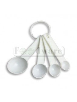 Cucharas Medidoras De Plastico 4 Pzs