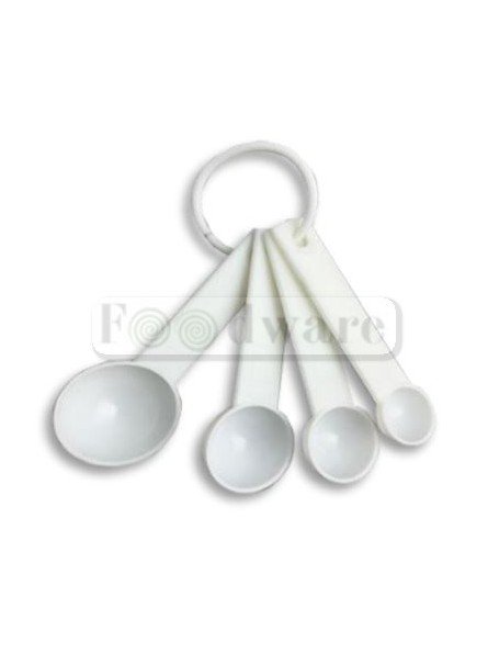 Cucharas Medidoras De Plastico 4 Pzs