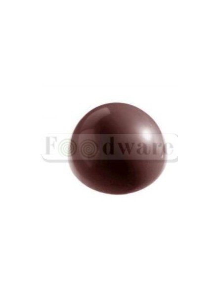 Molde Para Chocolate De Plástico Compacto Media Esfera Ø2.5Cm 24Ca
