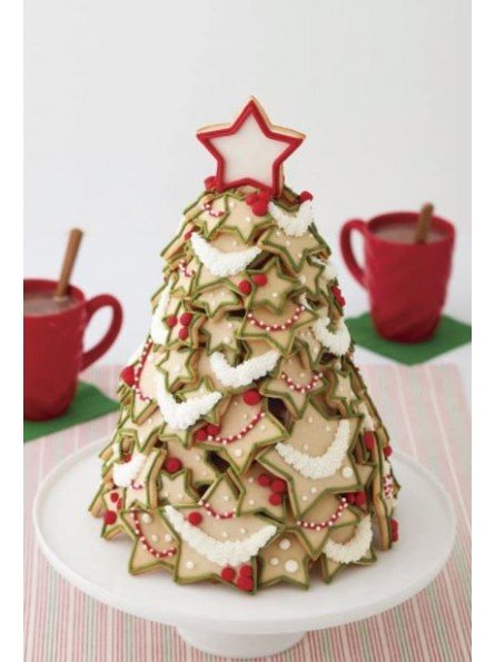 Cortadores Galleta Para Forma Arbol Navideño + 3 Mangas Y 2 Duyas Cortadores Galleta Para Forma Arbol Navideño + 3 Mangas Y 2 Duyas
