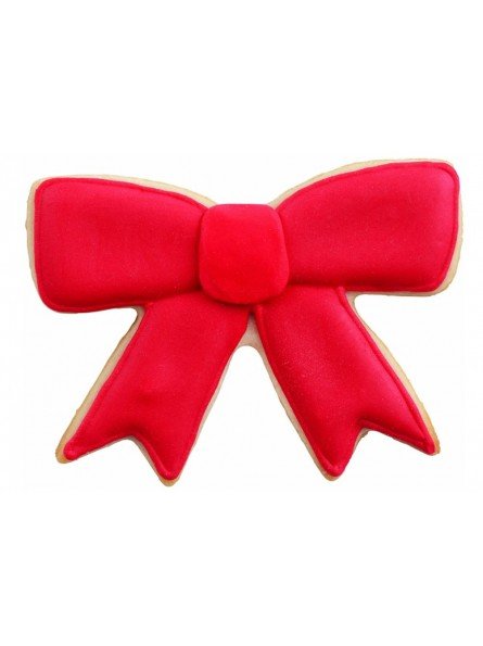 Cortadores Galleta Wilton Metal Navideños: Copo, Moño, Muérdago 9X9Cm