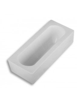 Molde De Silicón Barra Ovalada 28.5X12.5X9 Cm