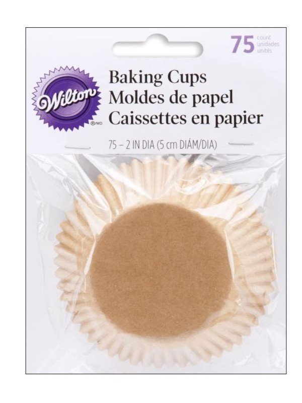 Capacillo Café Kraft Wilton Ø 5 cm 75 pzs Tamaño Standard Capacillo Café Kraft Wilton Ø 5 cm 75 pzs Tamaño Standard