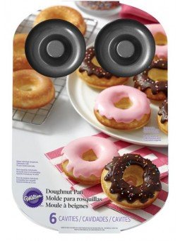 Molde Para Donitas Wilton 8.3 x 2.5 cm 6 Cavidades