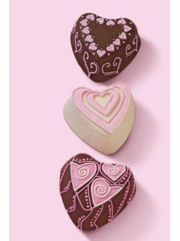 Molde Corazones 6 Cavidades Wilton Antiadherente 42x26x3cm