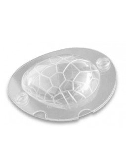 Molde Para Chocolate Huevo 3D De Plástico Rígido 10x13x7cm