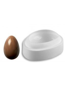 Molde De Silicón Huevo Grande 2D 15x11x5.8cm