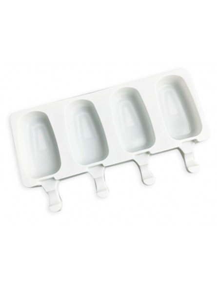 Molde De Silicón Paleta Arco 4 Cavidades 9X4.5X2 cm