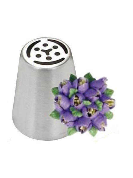 Duya Rusa Flor Con 3 Pétalos, Pistilo y 6 Estambres