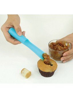 Ahuecador Para Repostería Sacacentro y Cuchara