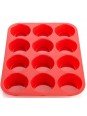 Molde De Silicon Muffin Mediano Ø 6cm / Ø 4.5cm 12 Cavidades