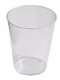 Mini Vaso Para Coctelería Plástico Transparente Ø6.5x8.5Altura cm  24 Pzas