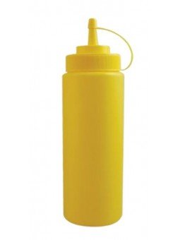 Botella Dispensadora Plástico Amarilla