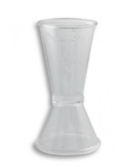 Jigger Plástico Doble 10/20Ml 4X8.5Cm