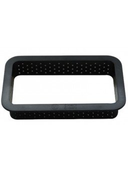 Aro Para Tartaleta Perforado Rectángulo Plástico 10X6X2Cm Antiadherente