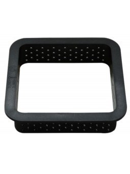 Aro Para Tartaleta Perforado Cuadrado Plástico 7X7X2Cm