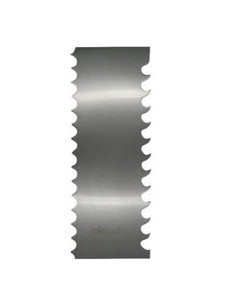 Peine Para Decorar Pasteles Olas y Ondas Acero Inox. 22x7cm