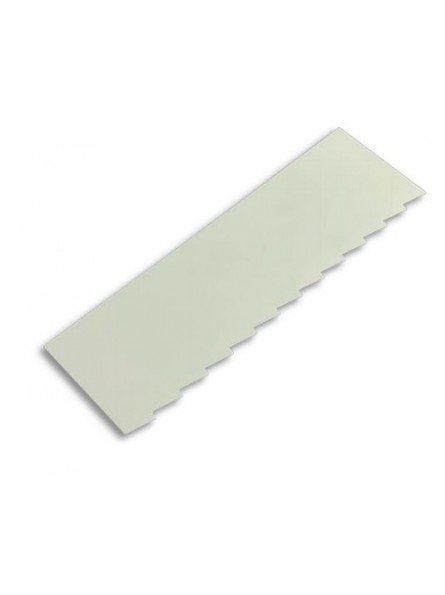 Peine Decorativo Plástico Zig-Zag 25.5 Cm