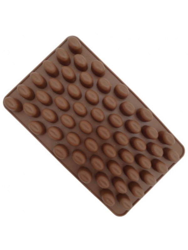 Molde De Silicón Para Chocolate Granos De Café 1.1X1.5X1Cm