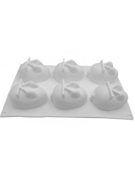 Molde De Silicón Raton 5X8X5Cm 6 Cav