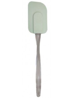 Espátula De Silicón Mango Plástico Transparente 31Cm