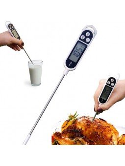 Termómetro Digital Para Alimentos De Aguja -50°C a 300°C