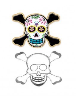 Cortador De Galleta Calavera Ainox 6x8.5cm