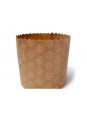 Molde Panettone o Mantecada De Papel Horneable 5 pzs