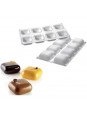 Molde De Silicón Blanco Gem 100 8 Cavidades
