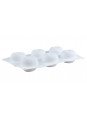 Molde De Silicón Manzana 3D 6 Cavidades 29X17X5.3 Cm