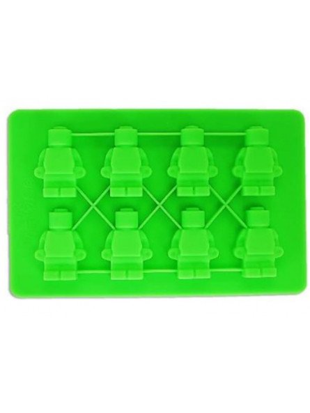 Molde De Silicón Robot 8 Cavidades