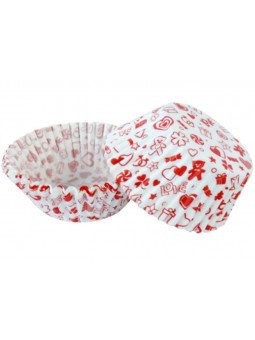 Capacillo San Valentín Tamaño Estándar Ø5.5 Base 100 Pz