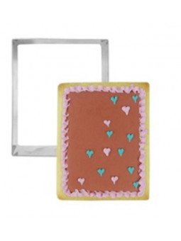 Cortador Galleta Rectángulo 7x6.5cm